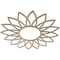Ekena Millwork Daisy Wood Fretwork Pierced Ceiling Medallion, Hickory, 26"OD x 9"ID x 1/4"T CMWP26X26X0250DAHI - alternate 5